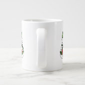 Weihnachtsmann Snowman Jumbo-Tasse (Rückseite)