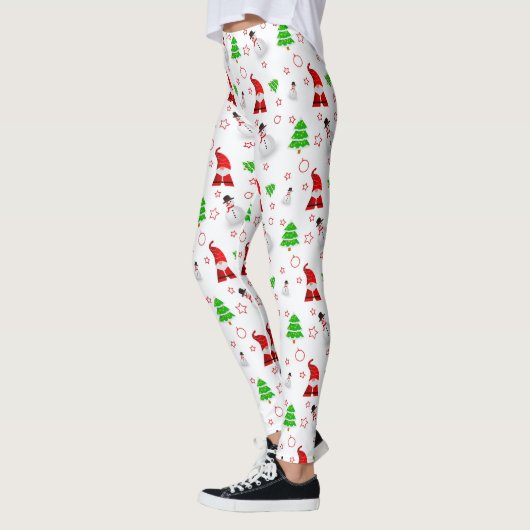 Weihnachtsmann Snowman Leggings (Links)
