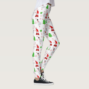 Weihnachtsmann Snowman Leggings