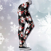 Weihnachtsmann Snowman Leggings