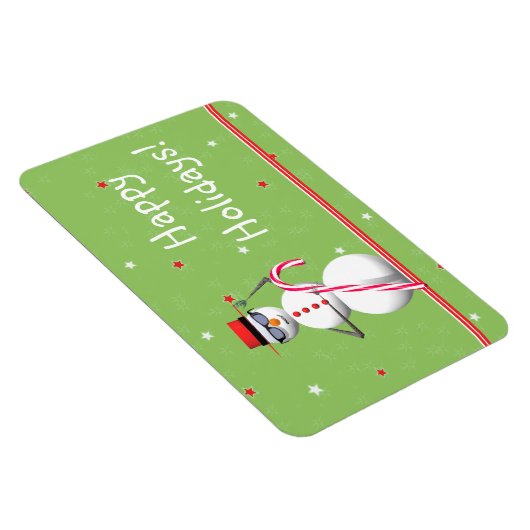 Weihnachtsmann Snowman Magnet (Rechte Seite)