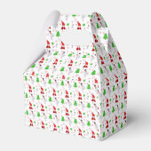 Weihnachtsmann Snowman Santa Geschenkschachtel (Vorderseite)