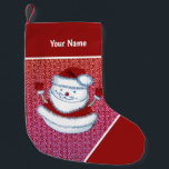 Weihnachtsmann Snowman Santa Kleiner Weihnachtsstrumpf<br><div class="desc">Snowman Santa Weihnachten Strumpf von ArtMuvz Illustration. Matching Snowman Bekleidung, T - Shirt, Geschenke. Schneemann T - Shirt, Weihnachtsgeschenke und Winterkleidung. . Klicken Sie auf "Personalisieren Sie diese Vorlage" und bearbeiten Sie dann die Felder, die für Ihr persönliches Geschenk vorgesehen sind. Sie können Ihren Namen hinzufügen oder Text hinzufügen. Passen...</div>