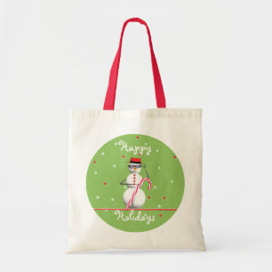 Weihnachtsmann Snowman Tragetasche
