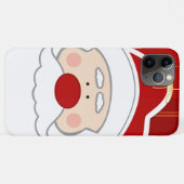 Weihnachtsmann-Spaß Case-Mate iPhone Hülle (Rückseite (Horizontal))