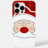 Weihnachtsmann-Spaß Case-Mate iPhone Hülle (Rückseite)