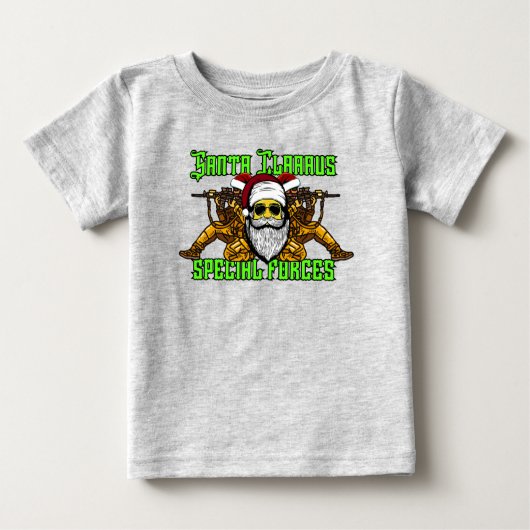 Weihnachtsmann, Spezialeinheiten, Armee Baby T-shirt (Vorderseite)