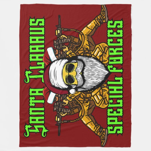 Weihnachtsmann, Spezialeinheiten, Armee Fleecedecke (Vorderseite)