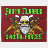 Weihnachtsmann, Spezialeinheiten, Armee Fleecedecke (Vorderseite (Horizontal))