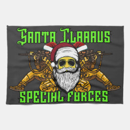 Weihnachtsmann, Spezialeinheiten, Armee Geschirrtuch