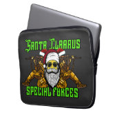 Weihnachtsmann, Spezialeinheiten, Armee Laptopschutzhülle (Vorderseite Links)