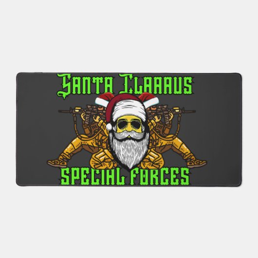 Weihnachtsmann, Spezialeinheiten, Armee Schreibtischunterlage (Vorderseite)
