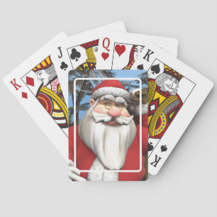 Weihnachtsmann Spielkarten