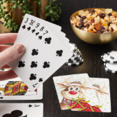 Weihnachtsmann Spielkarten (In Situ)