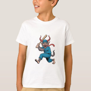 Weihnachtsmann spielt Baseball-Weihnachts-Baseball T-Shirt