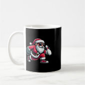 Weihnachtsmann spielt Bowling Funny Boys Ki Kaffeetasse (Links)