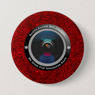 Weihnachtsmann-Spions-Kamera Button