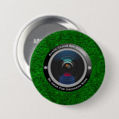 Weihnachtsmann-Spions-Kamera Button (Vorne & Hinten)
