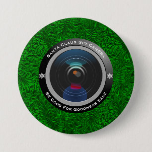Weihnachtsmann-Spions-Kamera Button