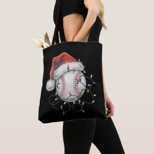 Weihnachtsmann Sport Weihnachten Baseballspieler Tasche