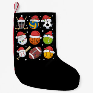 Weihnachtsmann Sport Weihnachten Sport Ball Spiele Kleiner Weihnachtsstrumpf