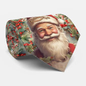 Weihnachtsmann St. Nicholas Weihnachtsfeierlichkei Krawatte (Gerollt)