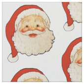 Weihnachtsmann Stoff (Nahaufnahme)