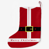 Weihnachtsmann-Strumpf Kleiner Weihnachtsstrumpf (Rückseite)