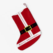 Weihnachtsmann-Strumpf Kleiner Weihnachtsstrumpf (Rückseite (Hängend))