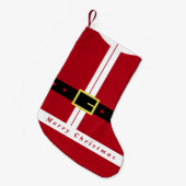 Weihnachtsmann-Strumpf Kleiner Weihnachtsstrumpf (Vorderansicht (hängend))