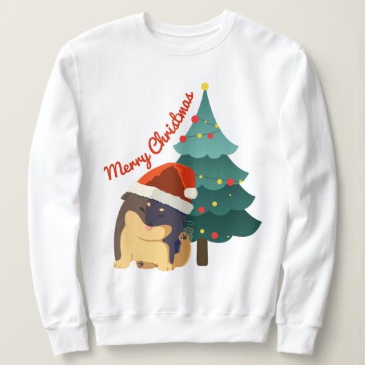 Weihnachtsmann Sweatshirt (Design vorne)