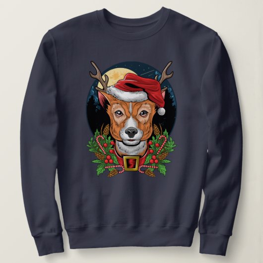 Weihnachtsmann Sweatshirt (Design vorne)