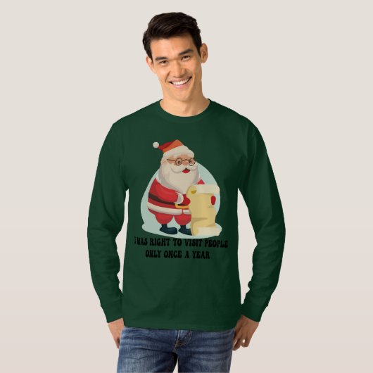 Weihnachtsmann T-Shirt (Vorne ganz)