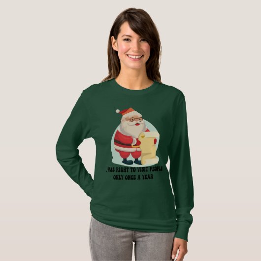 Weihnachtsmann T-Shirt (Vorne ganz)