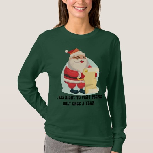 Weihnachtsmann T-Shirt (Vorderseite)