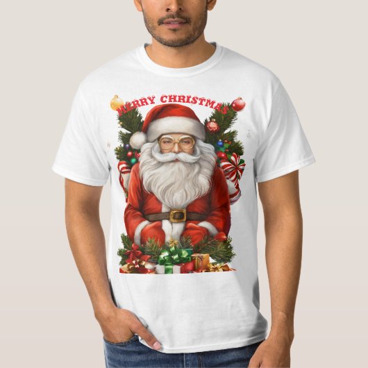 " 🎅 Weihnachtsmann-T - Shirt Verkauf | Trendy Ho (Vorderseite)