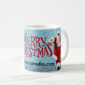WEIHNACHTSMANN TANZEND Tasse (VorderseiteRechts)