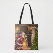 Weihnachtsmann Tasche (Vorderseite)