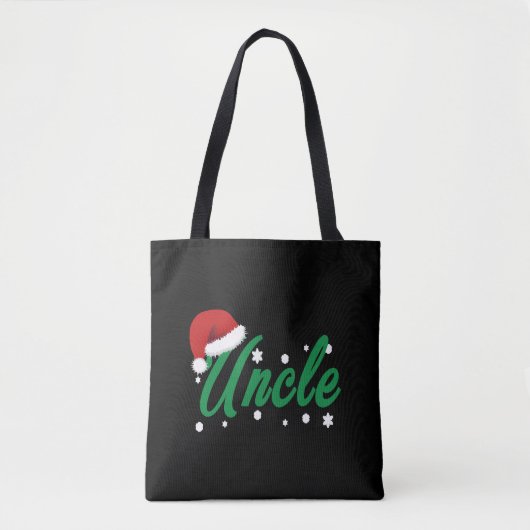 Weihnachtsmann Tasche (Vorderseite)