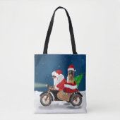 Weihnachtsmann Tasche (Vorderseite)