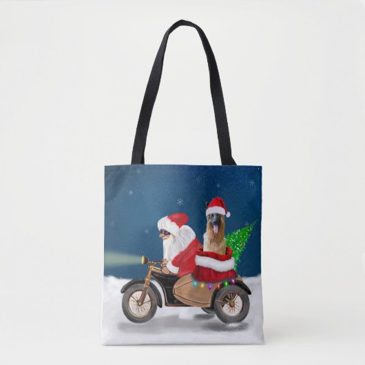 Weihnachtsmann Tasche (Vorderseite)