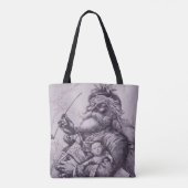 Weihnachtsmann Tasche (Rückseite)