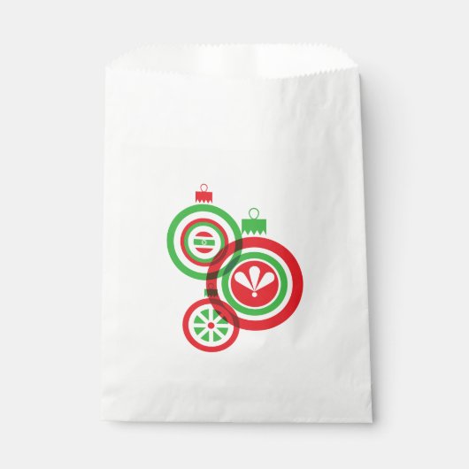 Weihnachtsmann-Tasche Geschenktütchen (Vorderseite)