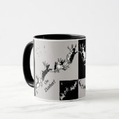 Weihnachtsmann Tasse (Vorderseite Links)