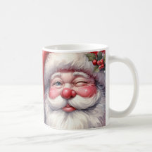 Weihnachtsmann, Tasse Kaffee