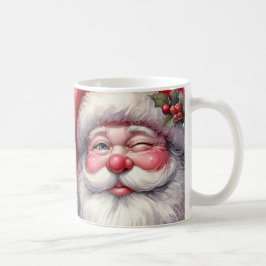 Weihnachtsmann, Tasse Kaffee