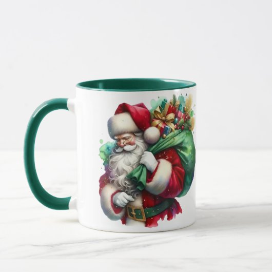 Weihnachtsmann-Tasse Tasse (Links)