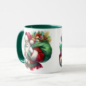 Weihnachtsmann-Tasse Tasse (Vorderseite Links)