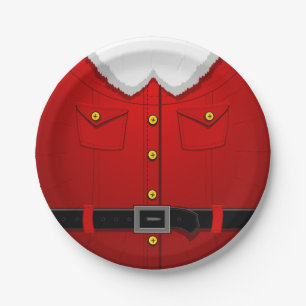 Weihnachtsmann Teller Festliches Party Teller