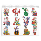 Weihnachtsmann themenorientiert kalender (Titelbild)